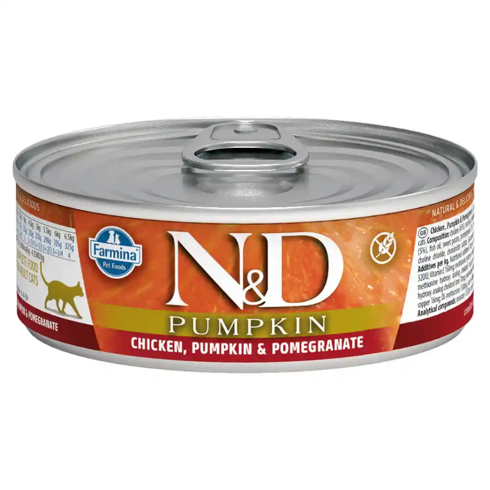 Farmina Cat Can 2.8-oz Ppkn Ckn & Pomepranate