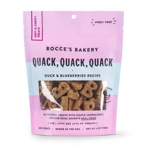 Bocce Everyday Soft & Chewy Quack Duck 6-oz
