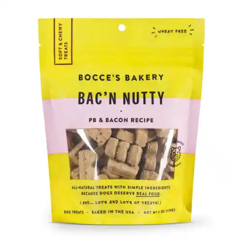 Bocce Everyday Soft & Chewy Bacon Nutty 6-oz