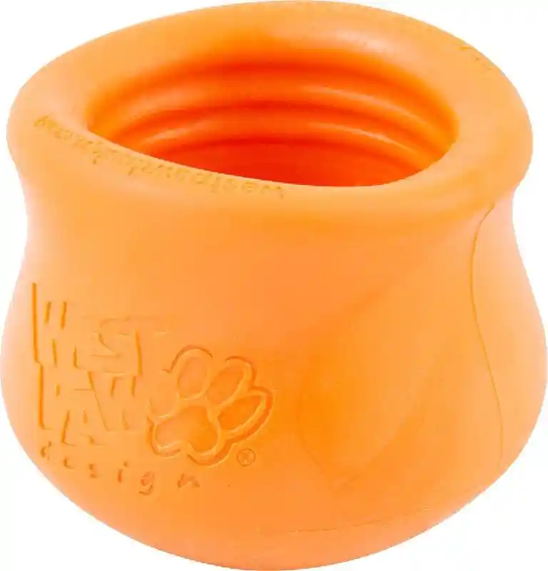 West Paw Toppl Small Tangerine