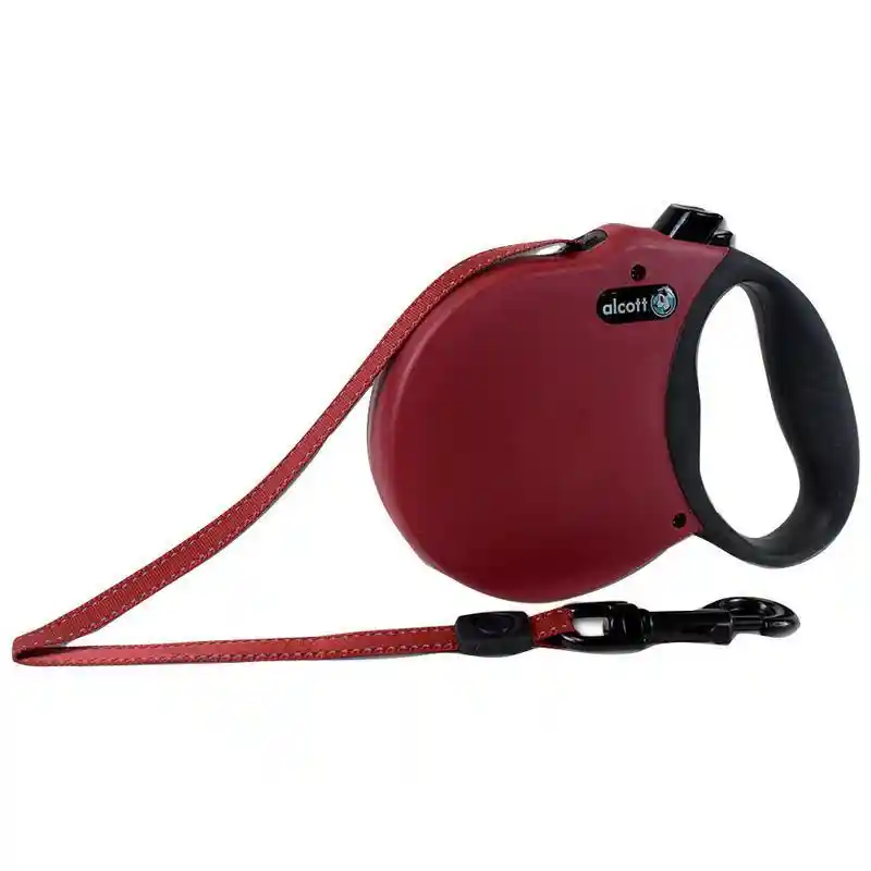 Alcott Retractable Leash Red Large