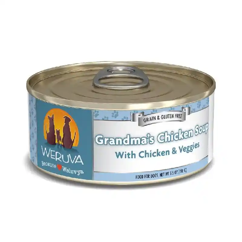 Weruva Dog Can Grandma's Ckn Soup 5.5-oz