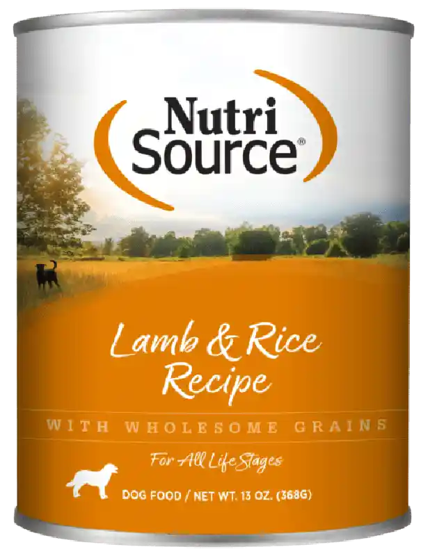 NutriSource Dog Can Lamb & Rice 13 OZ