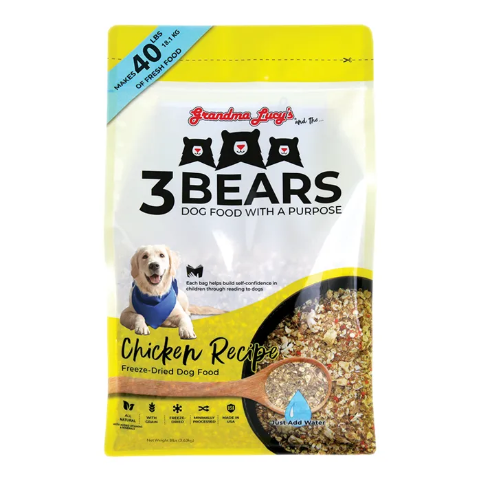 Lucy D 3 Bears Ckn 8#