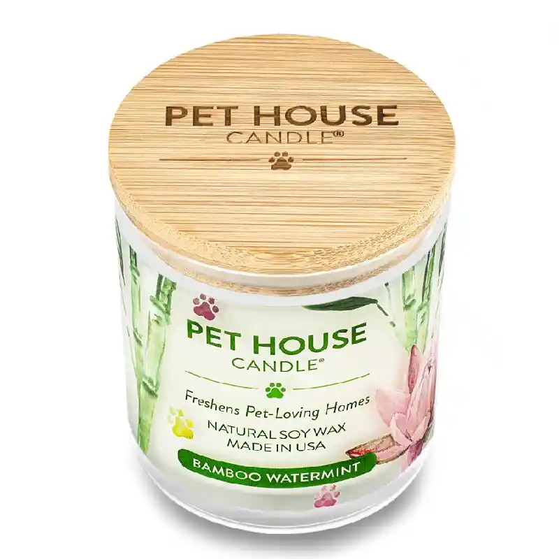 Pet House Candle Everyday Bamboo Watermint