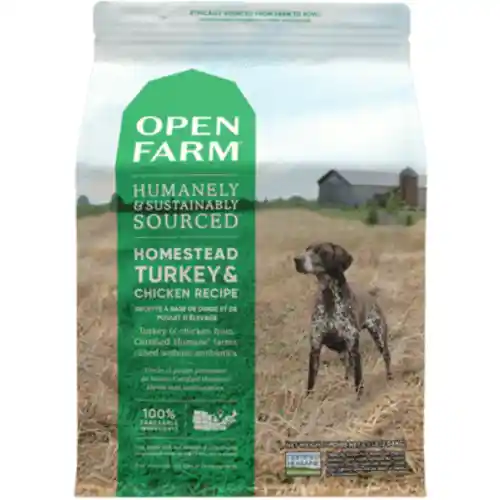 Open Farm Dog GF Homestead Trky 22#