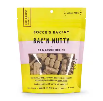 Bocce Everyday Soft & Chewy Bacon Nutty 6-oz