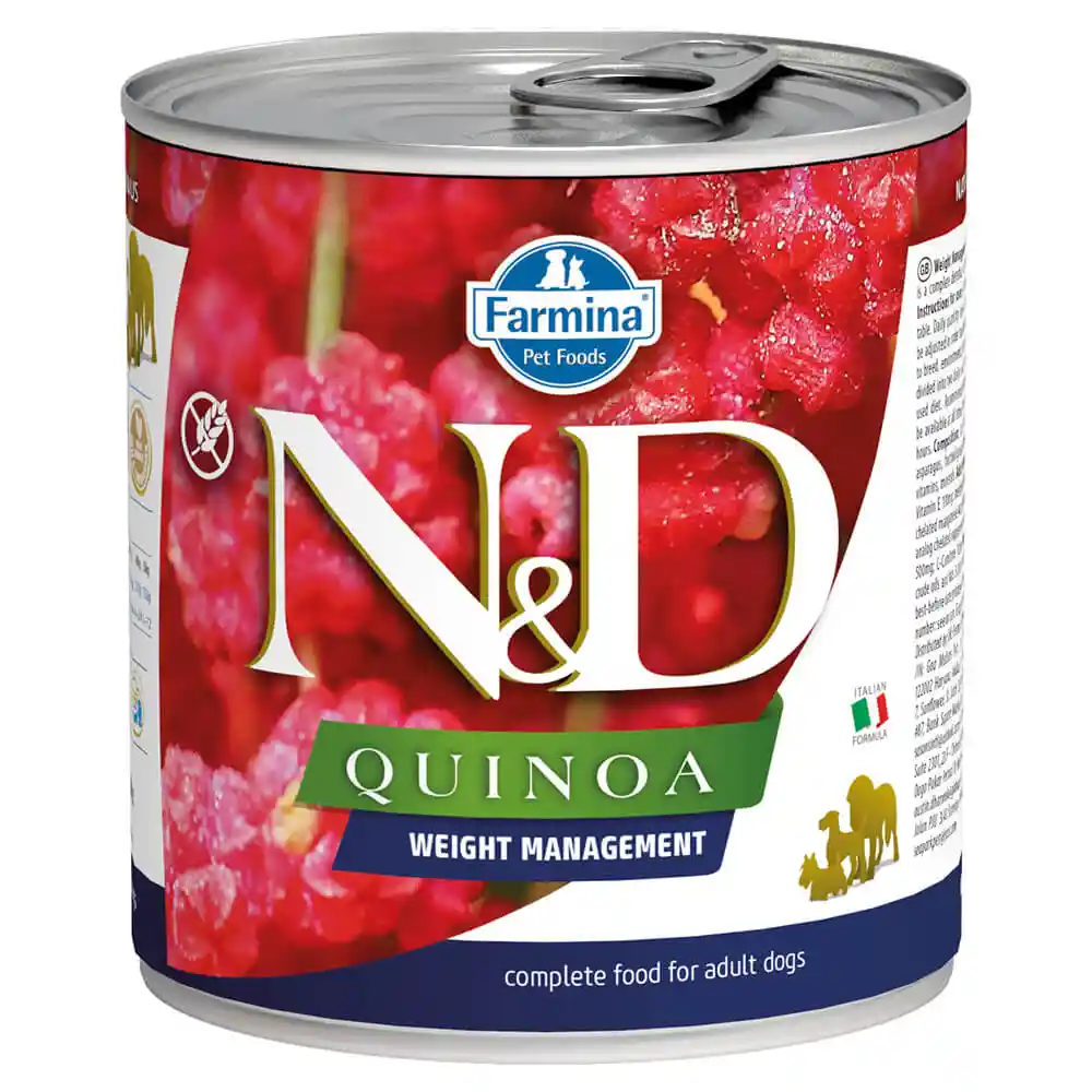 Farmina Dog Can 10.05-oz Quinoa Weight Man Lamb