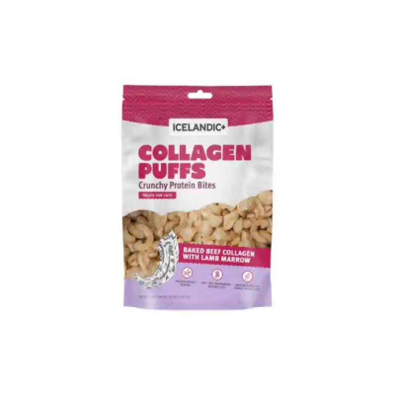 Icelandic+ Cat Collagen Mini Puffs W/ Marrow .5 Oz Bag