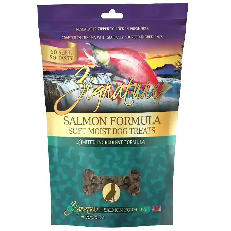 Zignature Soft Dog Treats Slmn