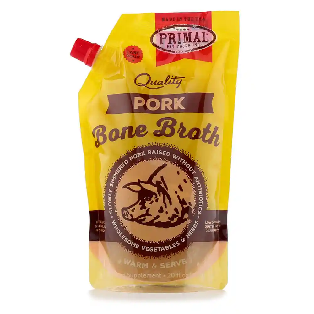 Primal Dog Frzn Bone Broth Pork