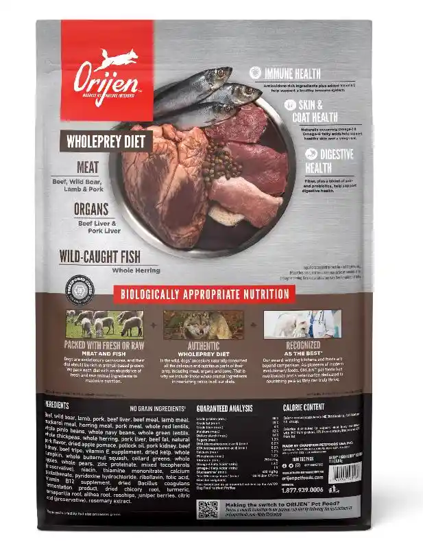 Orijen Dog Regional Red 13 Lb