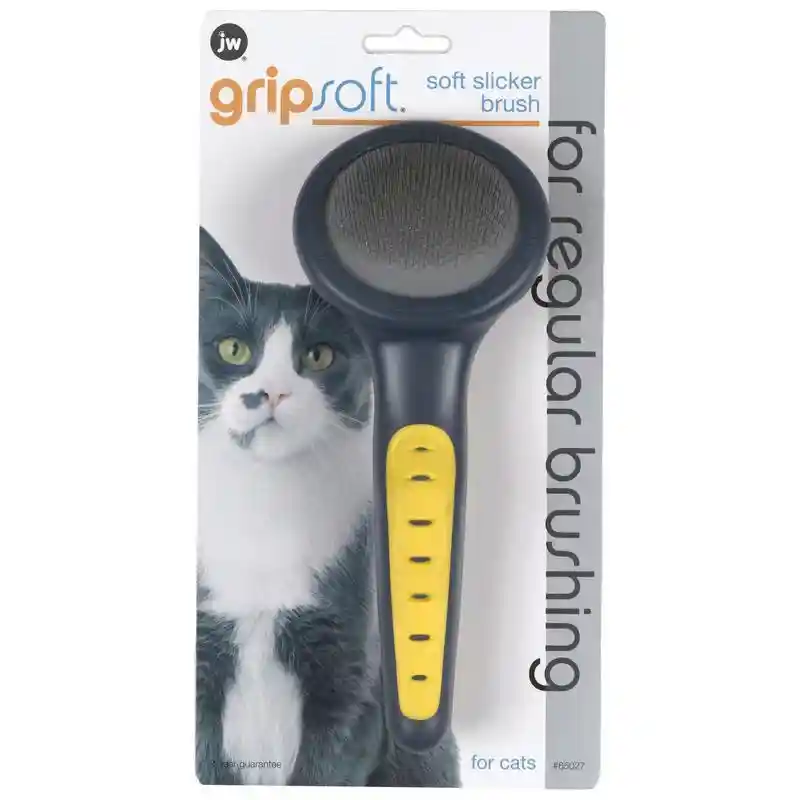JW Cat Grip Soft Slicker Brush