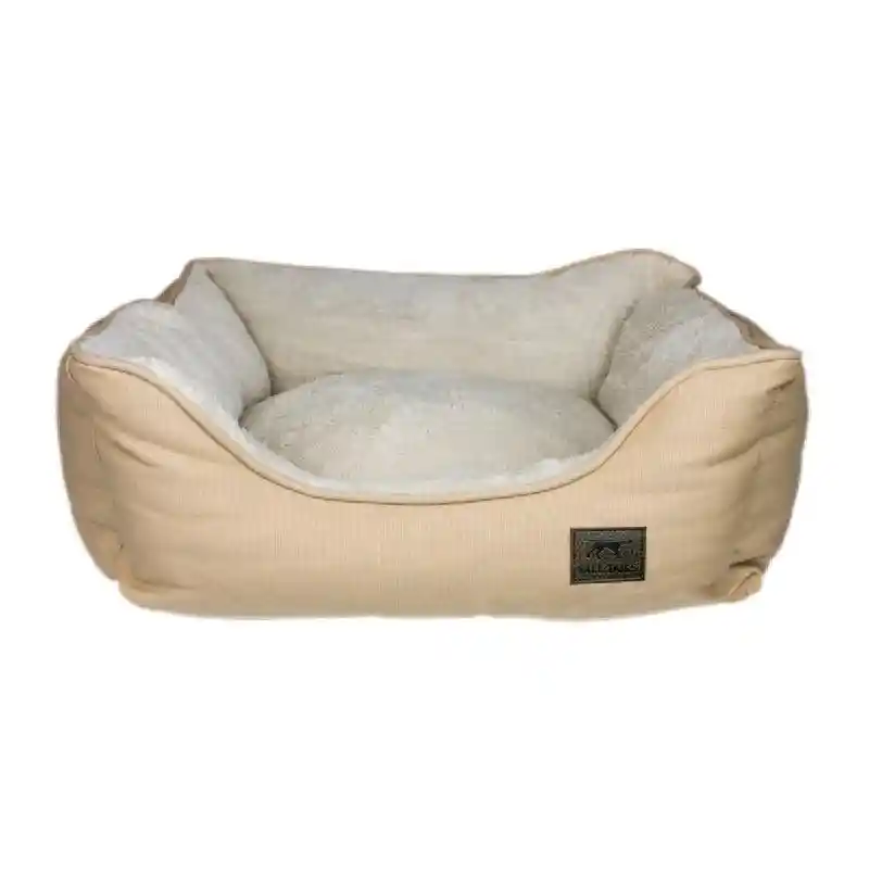 Tall Tails Bed Dream Chaser Bolster Khaki Large 30X27