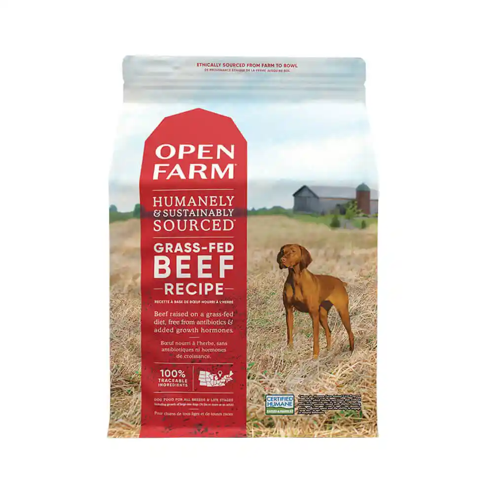 Open Farm Dog GF Grass-Fed Bf 22#