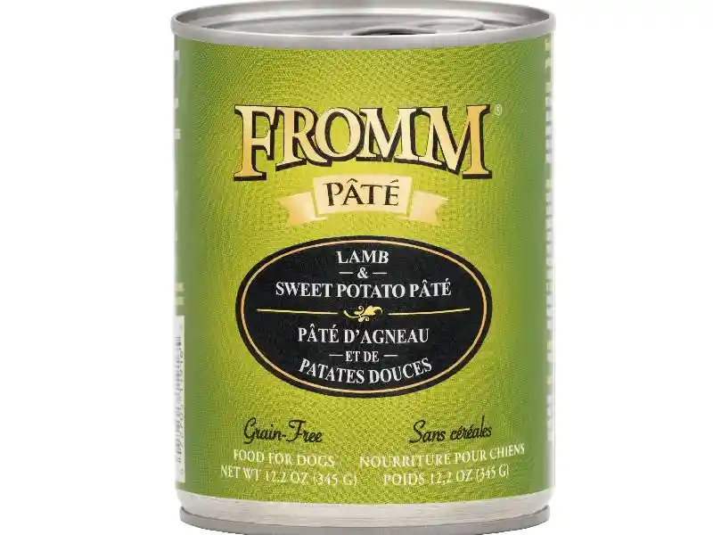Fromm Dog Can Pate Gold Lamb & Swt Pot 12.2-oz