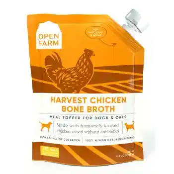 Open Farm Dog Bone Broth Ckn 12-oz