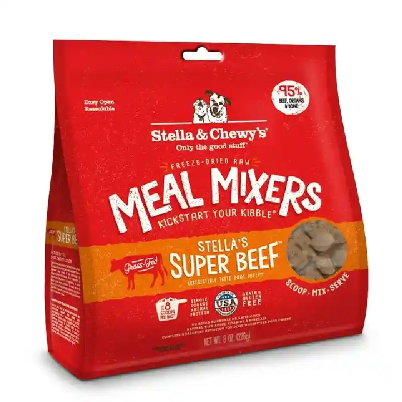 Stella & Chewy FD Spr Bf Meal Mixers 8-oz