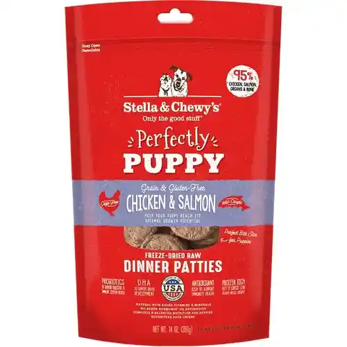 Stella & Chewy FD Perfectly Puppy Ckn Slmn 14-oz