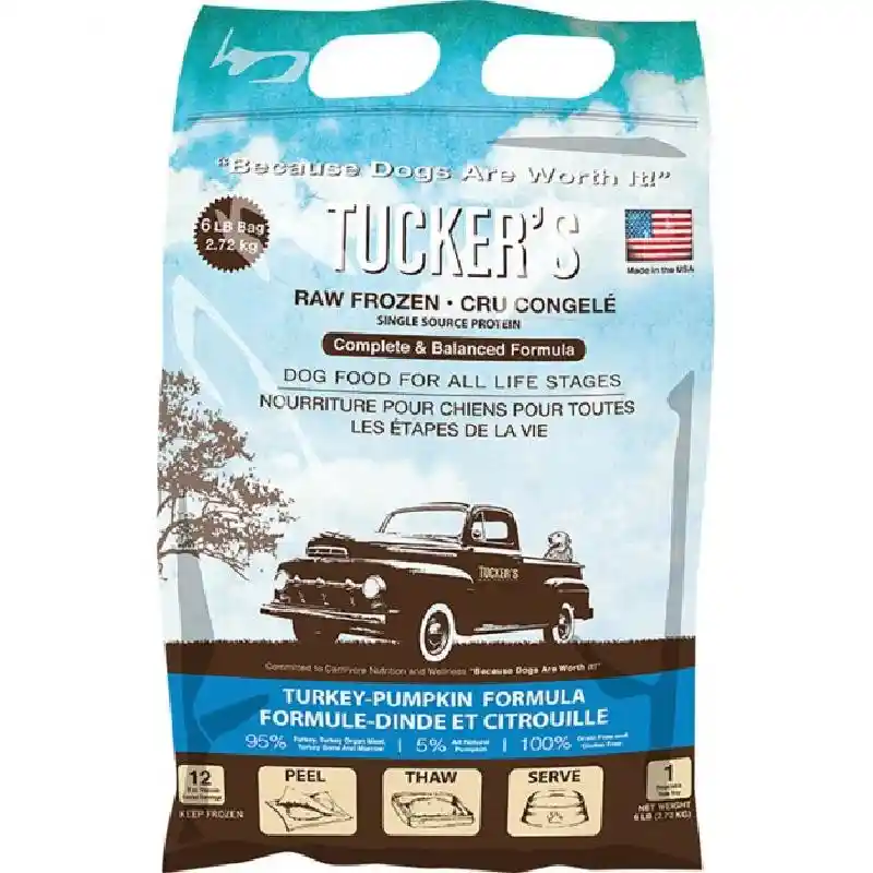 Tucker's Dog Frzn Trky Ppkn 6#