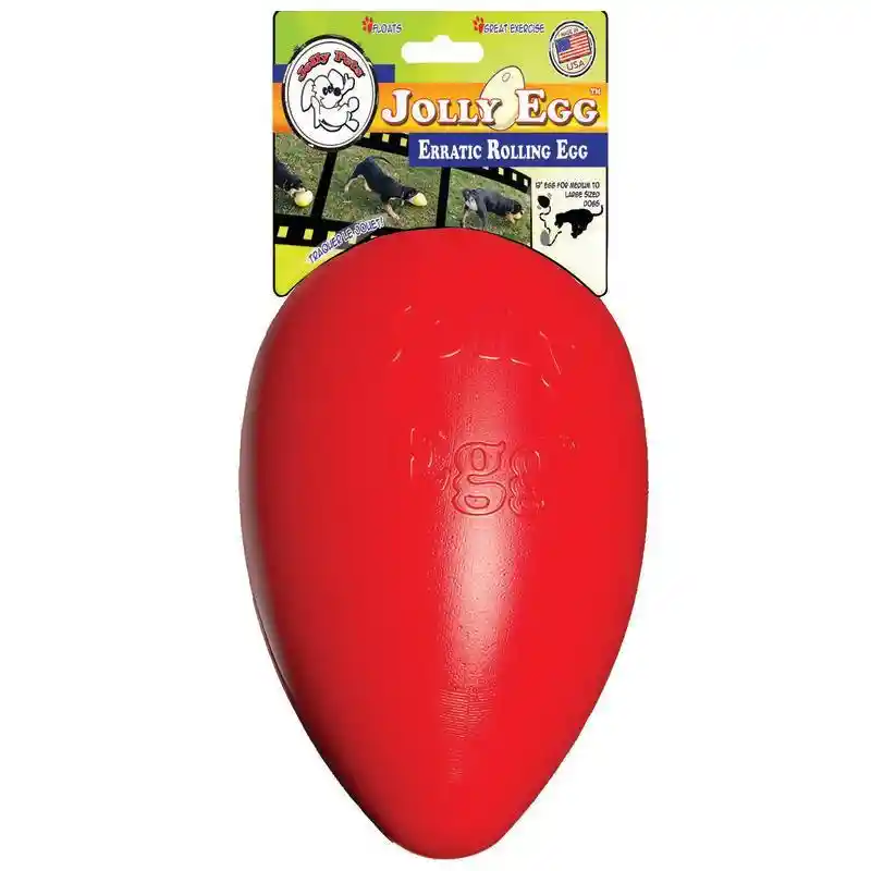 Jolly Pets Jolly Egg Red 12"
