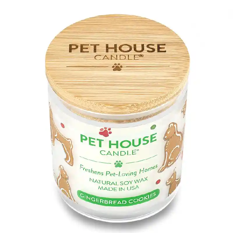 Pet House Candle Winter Gingerbread Cookies