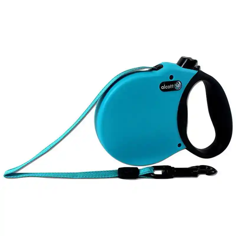 Alcott Retractable Leash Blue Medium