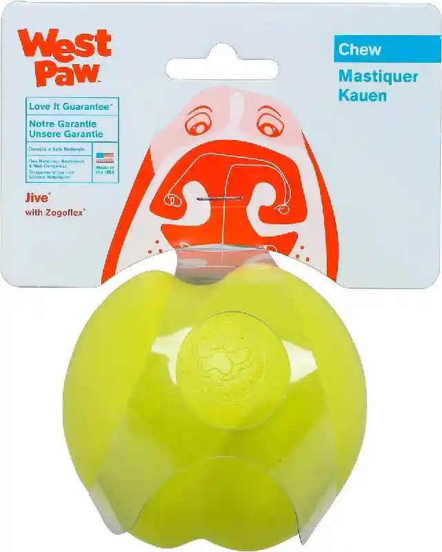 West Paw Jive Ball Large Green