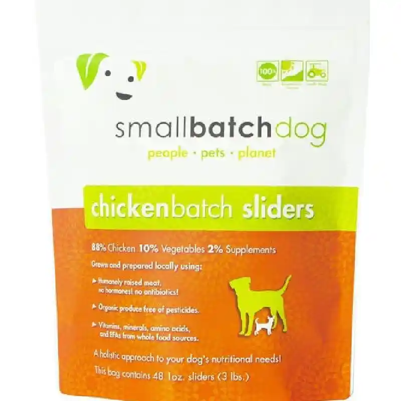 Small Batch Dog FD Sliders Ckn 25-oz