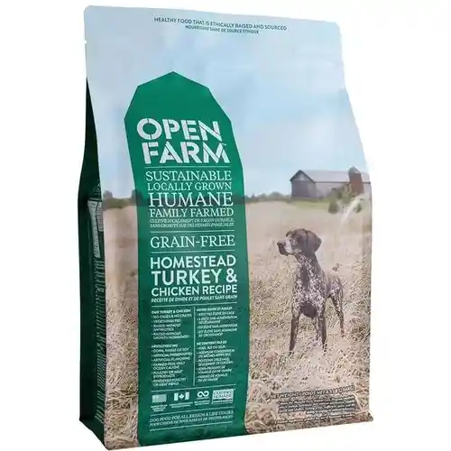 Open Farm Dog GF Homestead Trky 22#