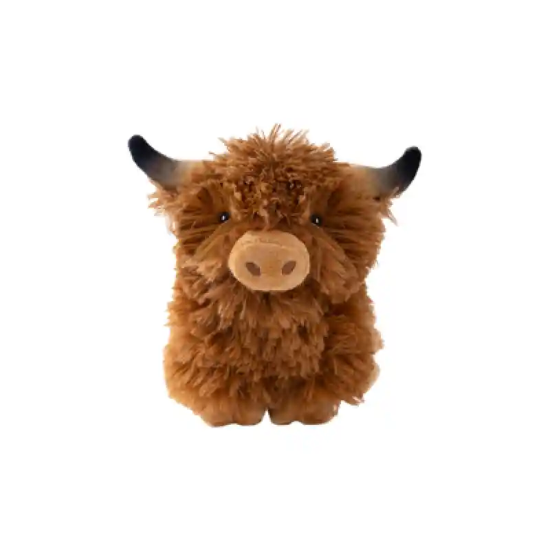 Tall Tails Dog Toy Plush Highland Cow 8"
