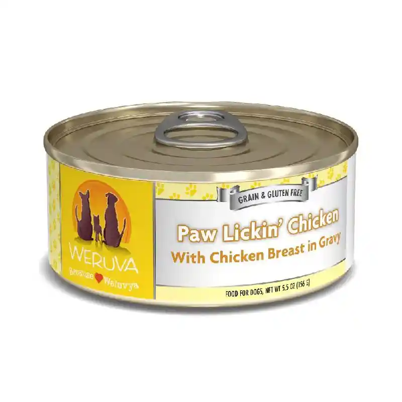 Weruva Dog Can Paw Lickin' Ckn 5.5-oz