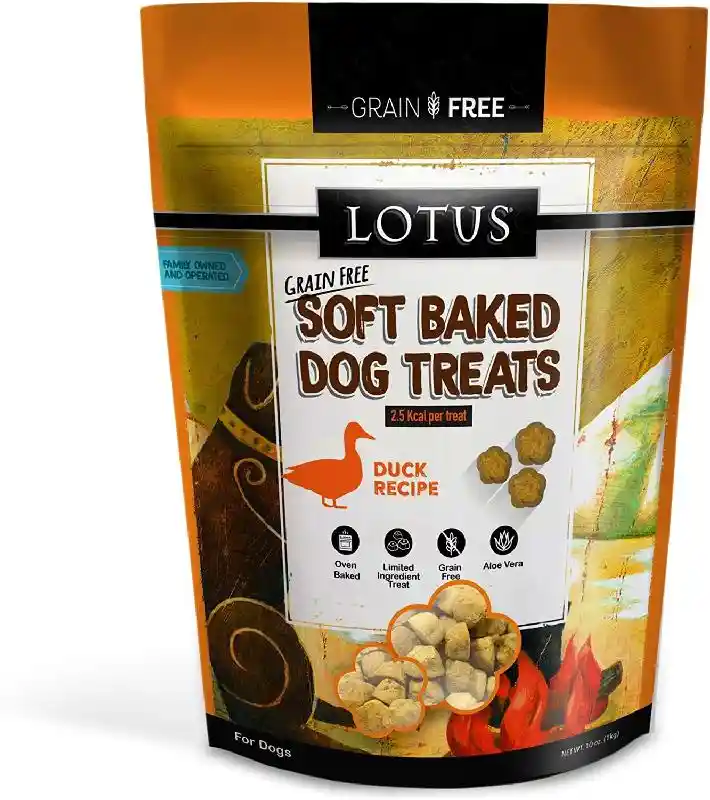 Lotus Treat GF Soft Baked Duck 10z