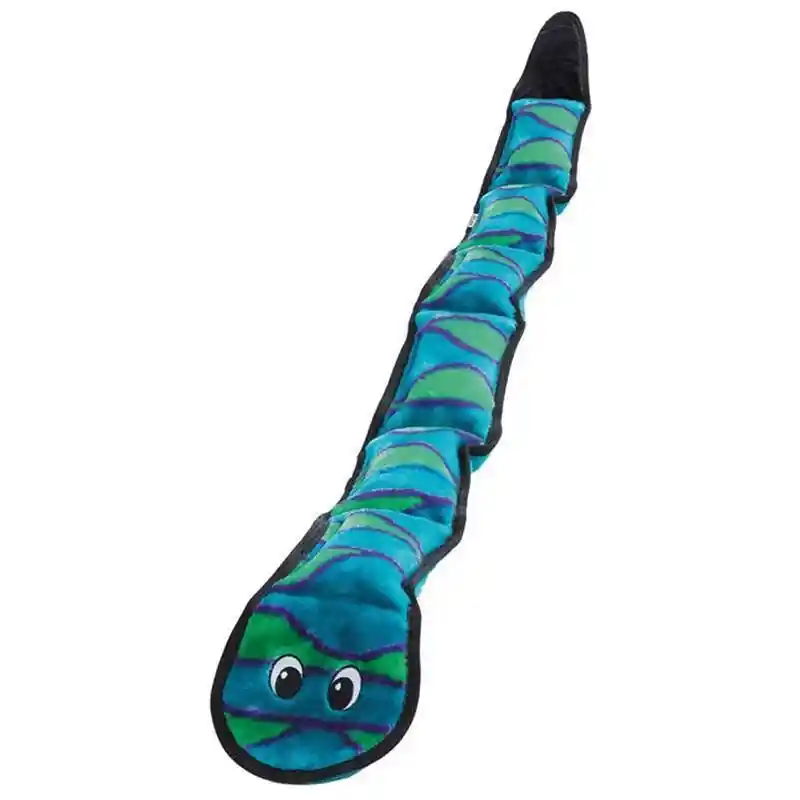 Outward Hound Invincibles Snake Blue/Green Large