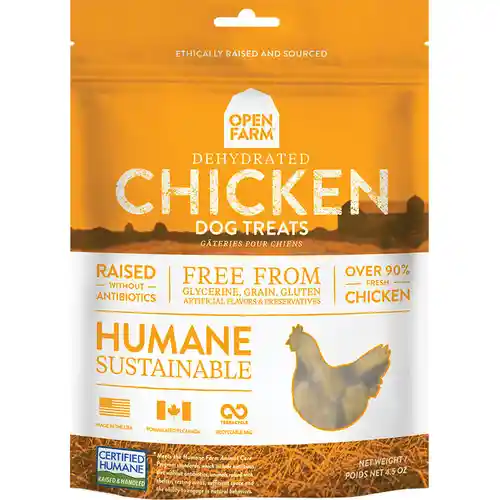 Open Farm Treat Ckn Dehydrated