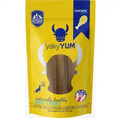 Himalayan Dog Chew Yaky Yum Chicken Dog Treats 3 Count Pack