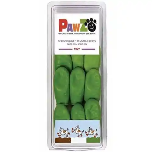 Pawz Waterproof Boots Green Tiny