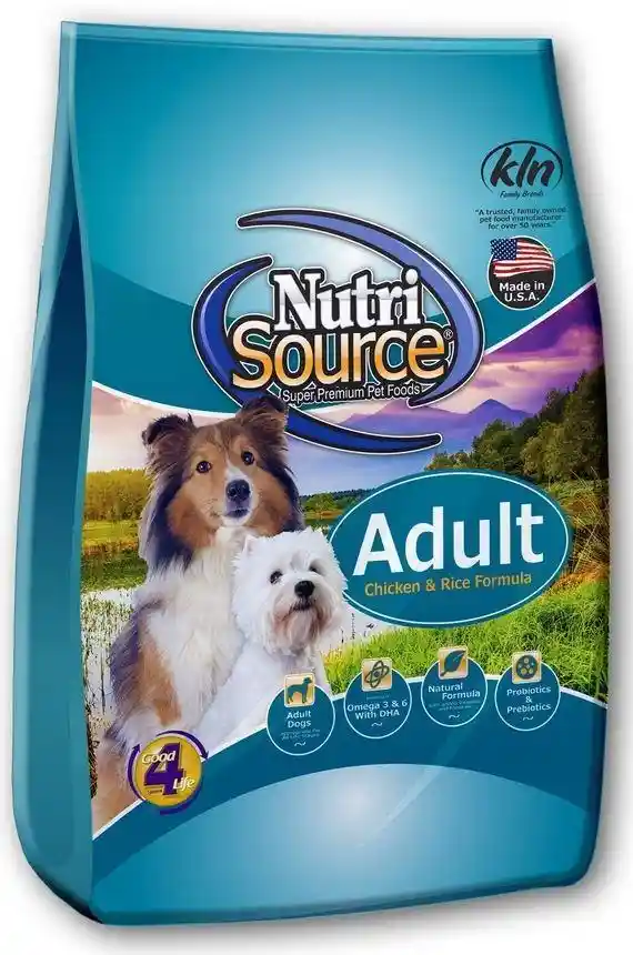 NutriSource Dog Ckn & Rice 26#
