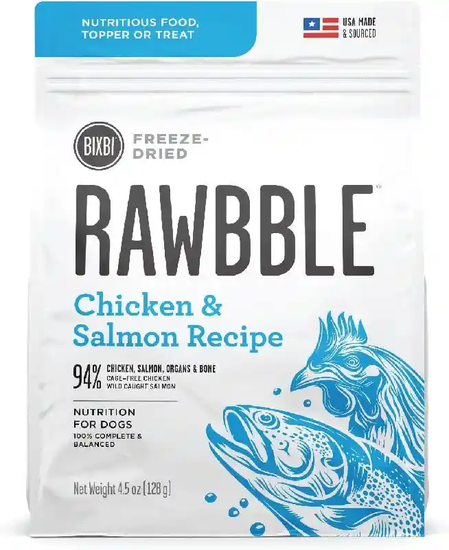 Bixbi Dog FD Rawbble Slmn/Chi 4.5-oz