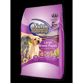 NutriSource Dog Ckn & Rice Puppy Large Breed 30#
