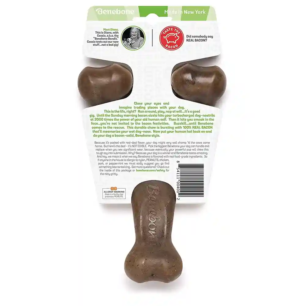 Benebone Dog Chew Bacon Medium