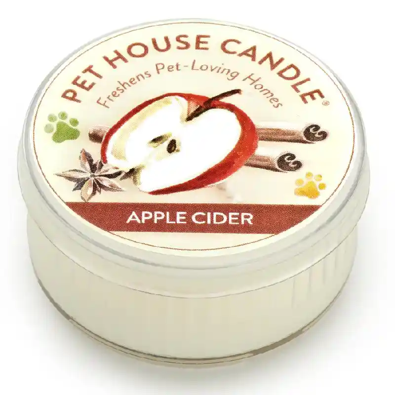 Pet House Candle Fall Apple Cider Mini