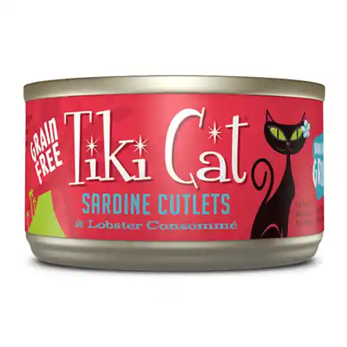 Tiki Cat Can Sardine Lobster Bora 2.8-oz