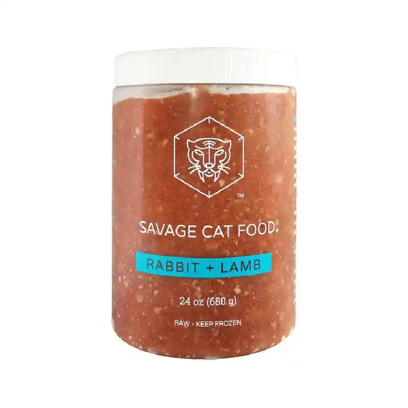Savage Cat Frzn Rbt Large Tub 24-oz