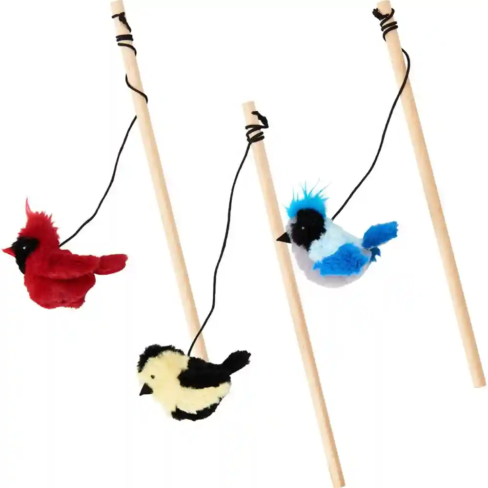 Ethical Cat Toy Spot Songbird Teaser Wand