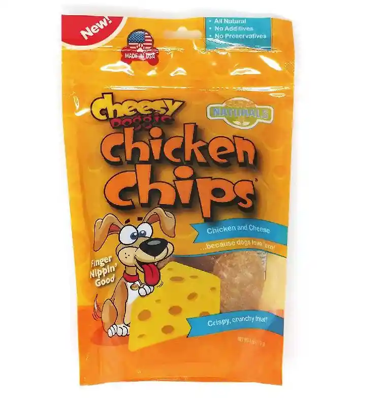 Doggie Chessy Ckn Chip 4-oz