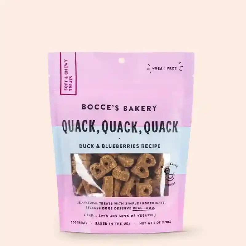 Bocce Everyday Soft & Chewy Quack Duck 6-oz