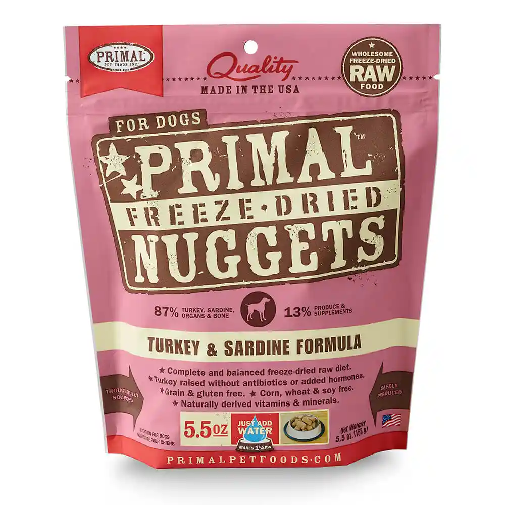 Primal Dog FD Trky & Sardine 5.5-oz