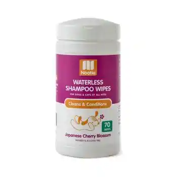 Nootie Waterless Grooming Wipes Cherry Blossom
