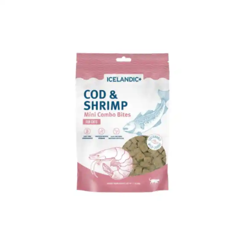 Icelandic Cat Treat Cod & Shrimp 1.7oz